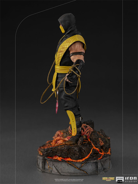Iron Studios Mortal Kombat Scorpion Art Scale 1:10 Scale Statue